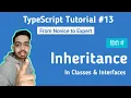 TypeScript Tutorial for Beginners in Hindi 2020 Typescript Inheritance