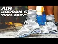 Air Jordan 6 Cool Grey Review and On Foot
