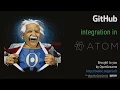A quick look at GitHub integration in Atom 1 18