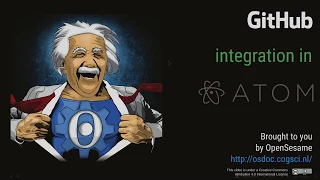 A quick look at GitHub integration in Atom 1 18