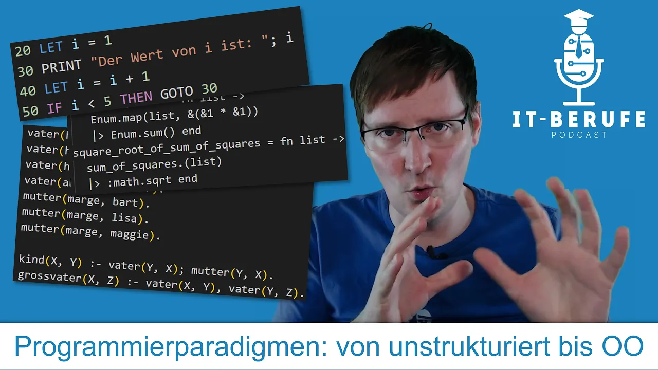 Programmierparadigmen: prozedural, objektorientiert, funktional und logisch