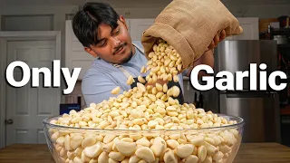 I Bought a Giant Bag of Garlic and Ate It All!