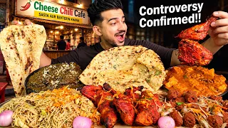 CHICKEN SAAG, CHICKEN KEBAB, EGG NOODLES, TANDOORI CHICKEN, PANEER TIKKA GRAVY, BUTTER NAAN MUKBANG