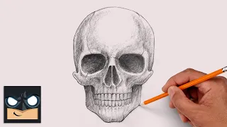 How to Draw Human Skull | Sketch Saturday