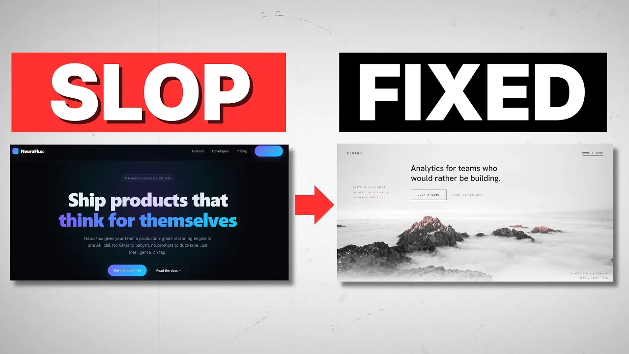 Turn Claude Into A Design GENIUS In 3 Simple Steps: video thumbnail
