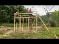Lagu Building a House Frame Completely Out of Wood, a Single Mother Builds Her Dream Home Alone
