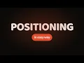 Learn CSS Positioning in Easy Way