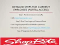 How to Access ShopRite Pay Stubs W2s