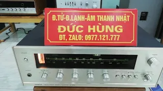 Receiver Hitachi SR 600 chay 4 so sat nguoc Hitachi huyen thoai 2sc1030 test gui a khach xa