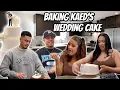 BAKING KAED s WEDDING CAKE
