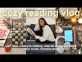 Download Lagu cozy fall reading vlog 🍂☕️🧸 new hobbies, fall drinks \u0026 book club reads