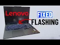 FIXED Lenovo Laptop Power Button Flashing But No Display
