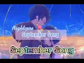 「Nightcore」→ September Song ♪ (female cover- Taye & kyle)