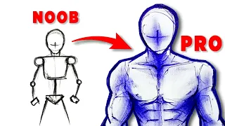 How to Draw Character's Body like A Pro