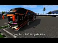Livery Bussid PO Haryanto Hitam [Sadewa SHD Bussid] By Sandhy Irmawan #bussimulatorindonesia