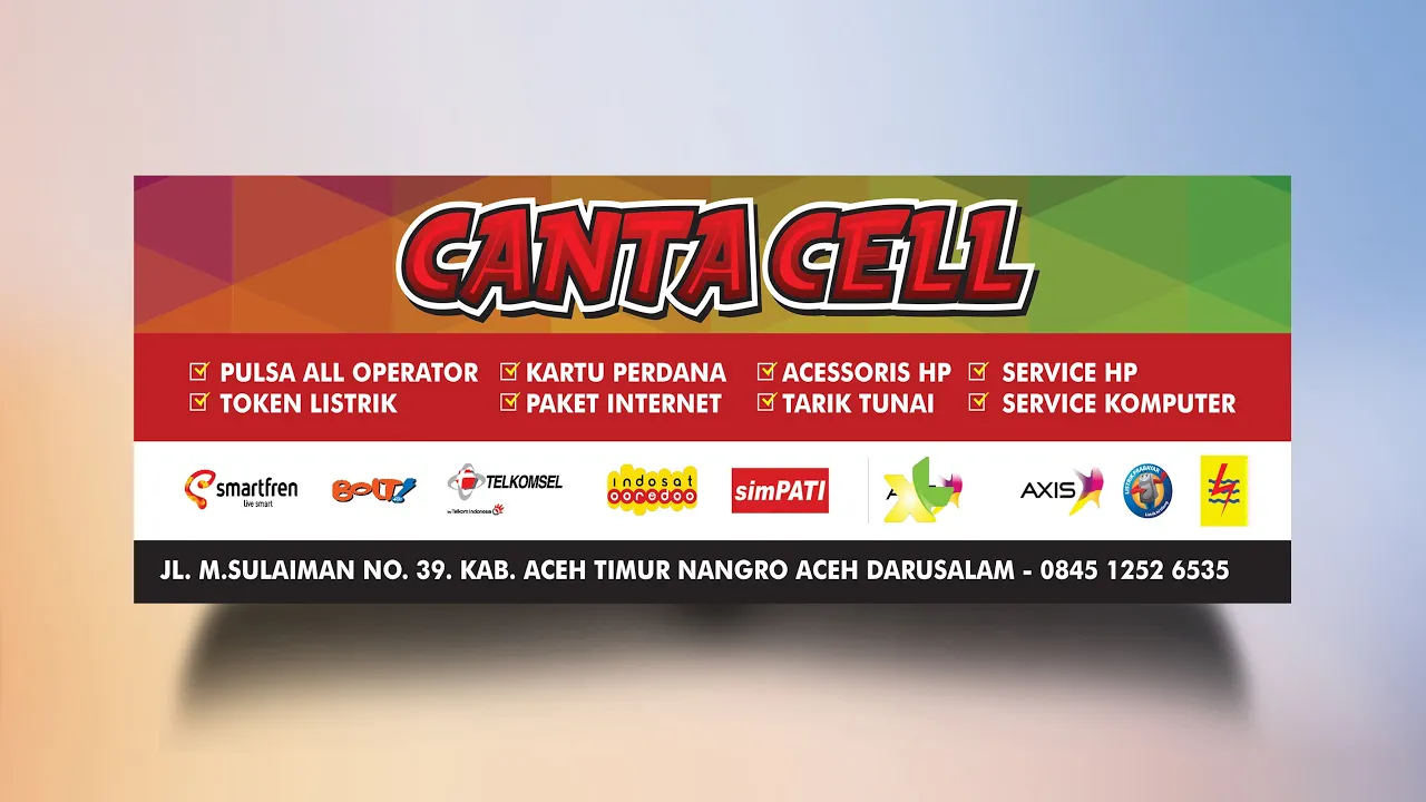 CARA MEMBUAT DAFTAR HARGA KONTER PULSA