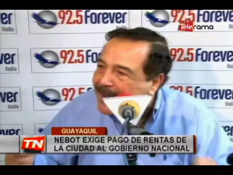 Nebot exige pago de rentas de la ciudad al gobierno nacional