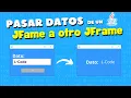 Passing data from one JFrame to another JFrame in Java