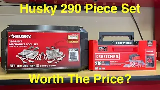 Husky 290 Piece Mechanic s Tool Set - Worth The Money