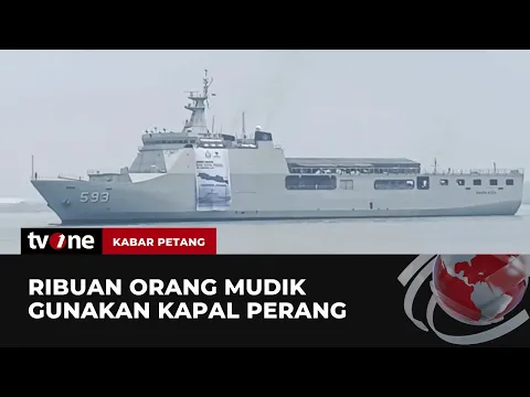 Mudik Gratis, TNI AL Kerahkan Kapal Perang untuk Angkut Ribuan Pemudik