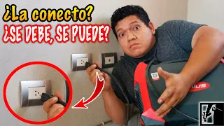  puedo conectar mi soldadora al tomacorriente de casa herramientario