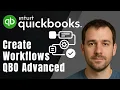 QuickBooks Online Advanced How to Create Workflows 2025 Automation Accounting Tutorial