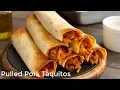 Pulled Pork Taquitos