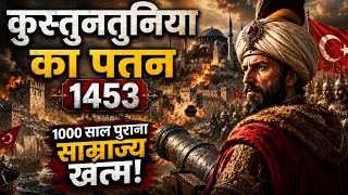 1453 में कैसे गिरा दुनिया का सबसे अजेय शहर?|  कुस्तुनतुनिया का पतन (1453) ||| #shorts