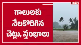 శ్రీకాకుళం జిల్లాలో అర్నబ్ తుపాన్ విధ్వంసం | Cyclone Arnab devastation in Srikakulam District