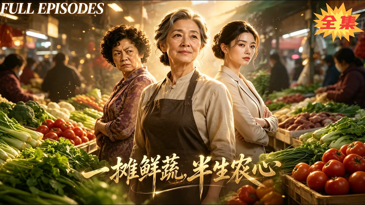 一口氣看完!退休專家擺攤蔬果物美價廉生意火爆,遭隔壁攤主嫉妒造謠為難,鬧事時女兒總裁身分曝光狠狠打臉
