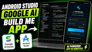Build Android App with Google AI Studio Android Studio Full Tutorial