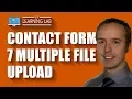 Contact Form 7 Multiple File Upload Functionality Quick Easy Still works in 2023