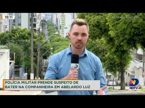 Polícia Militar prende suspeito de bater na companheira em Abelardo Luz
