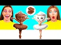 Lagu Real Food vs Chocolate Food Challenge | Funny Kitchen War by Crazy DO
