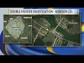 Robeson County deputies investigate double murder near Lumberton