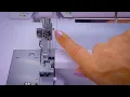 b68 AIRLOCK Tutorial - How to Thread the Needles for Overlock Stitches