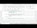 Polynomial Regression with scikit learn in Jupyter Notebook