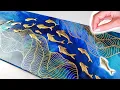 ELEGANT Underwater Fish Art - Simple Air Drying Clay GOLD Leaf AB Creative Tutorial