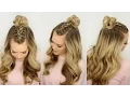 Mohawk Braid Top Knot Half Up Hairstyle Missy Sue