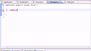 58 Java Programming Tutorial 58 Abstract and Concrete Classes