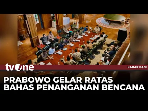 Rapat di Hambalang, Presiden Bahas Percepatan Pembangunan Hunian Bagi Korban Bencana Alam