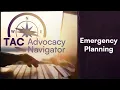 Emergency Planning for Severe Mental Illness