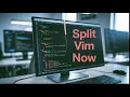 Split Windows in Vim