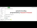 golomb coding script