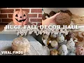 HUGE FALL DECOR HAUL VIRAL TARGET DOLLAR SPOT FINDS 2026 WALMART FALL DECOR
