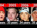 EMINEM EVOLUTION FROM 1999 TO 2023