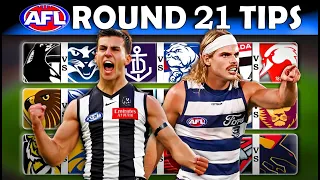 AFL 2026 Round 21 Predictions Tips REVEALED