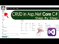 CRUD Operation in Asp Net Core with SQL C