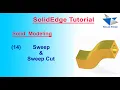 How Sweep use in SolidEdge ST9 Sweep in SolidEdge SolidEdge Features