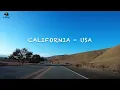 4K DashCam Driving - California USA I-5 North near Gilroy
